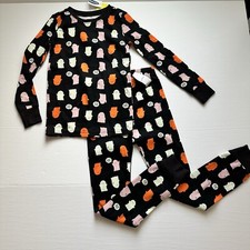 NWT Old Navy Boys Girls Halloween Pajamas ghosts Size 5