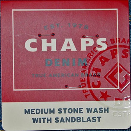CHAPS BOYS MEDIUM STONE WASH BLUE JEANS NEW WITH TAGS - Picture 6 of 7