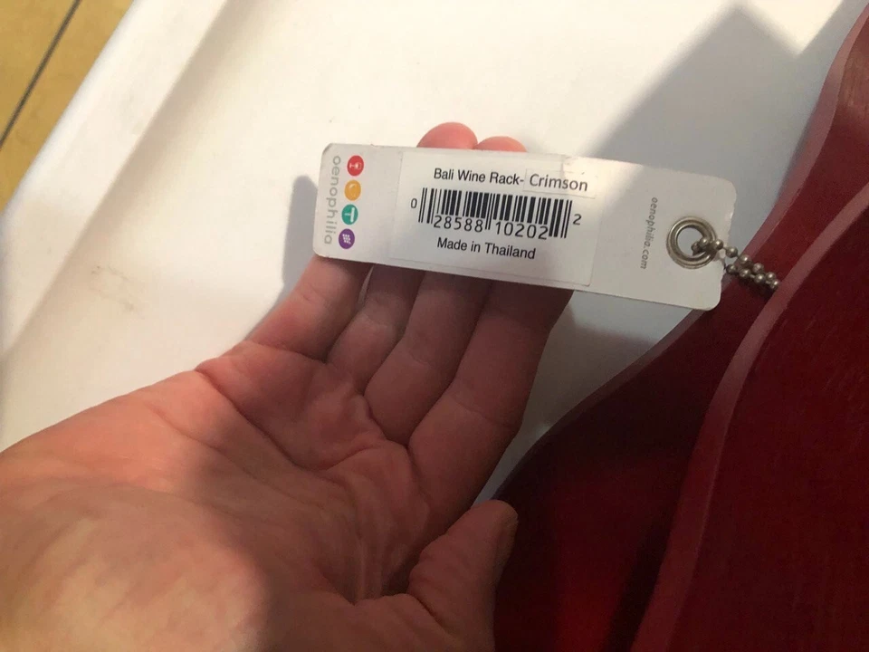 Красивый абстрактный декоративный держатель для винной бутылки - Изображение 4 из 4