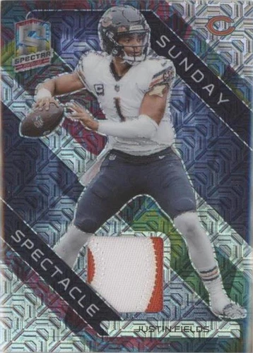 2023 Panini Spectra Justin Fields #SS-JFI