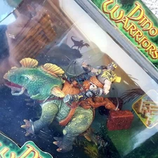 MEGA RARE DINO WARRIORS: NEOMAN ISRAM & ADZEOZAUR (NO RIDERS). UNIMAX 2006. BNIB