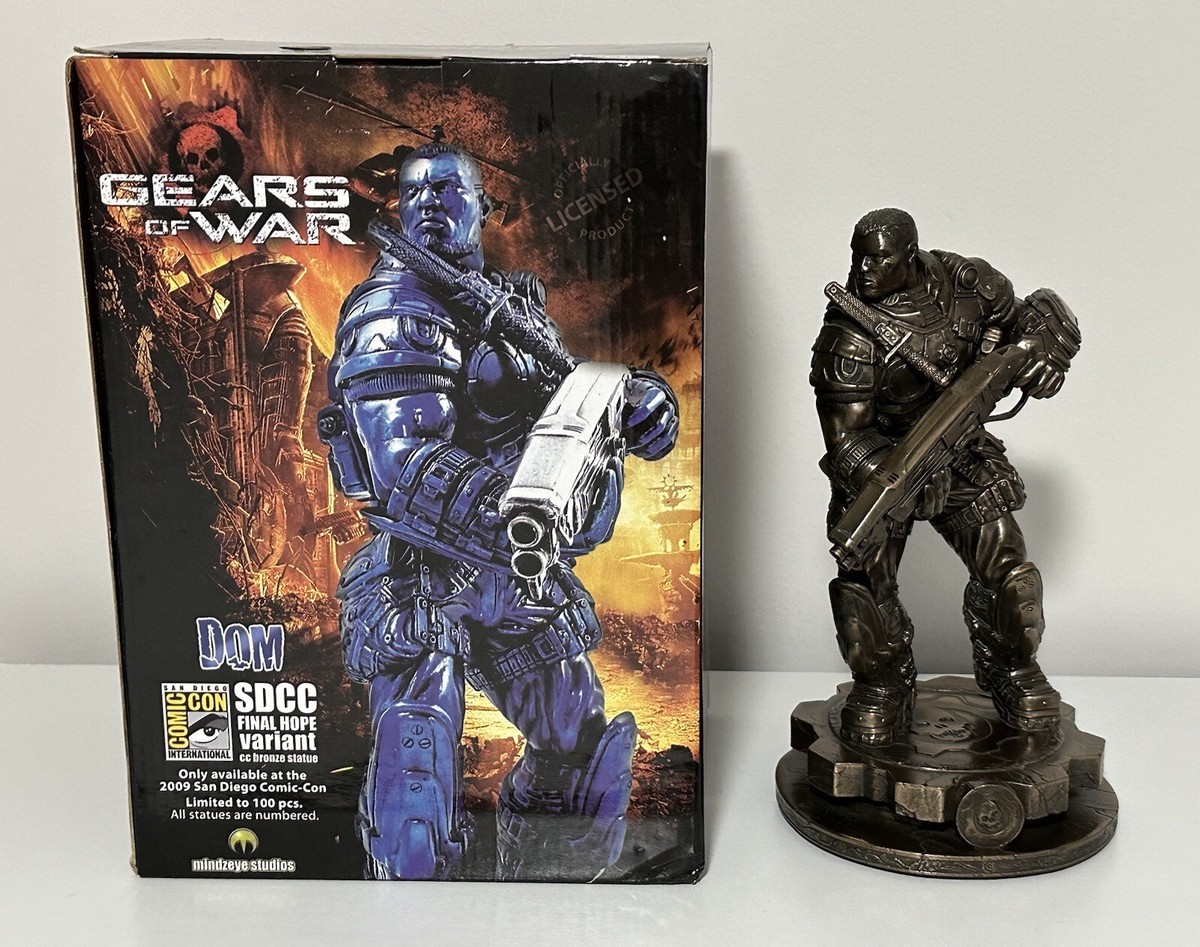 Gears of War Dom Platinum Statue Mindzeye Studios Limited Edition