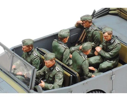 German Horch Type 1a Transport Vehicle 1:48 TA32586 - tamiya modellismo - Immagine 4 di 4