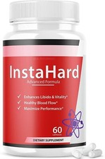 Instahard for Men Pills Insta Hard Formula Suplemento (60 Cápsulas)