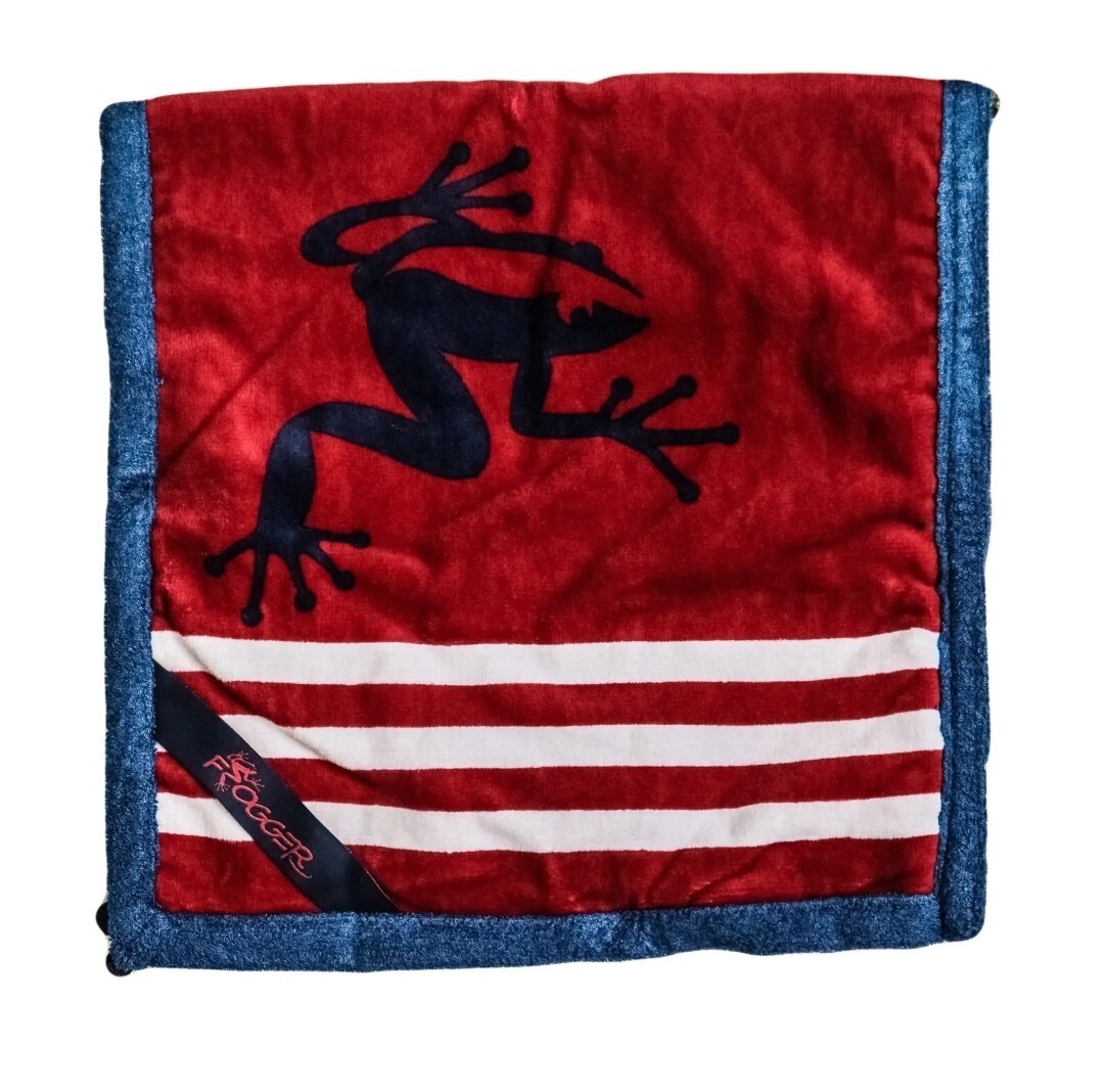 Frogger Golf Amphibian Wet/Dry Golf Towel Red/White/Blue MultiLayer
