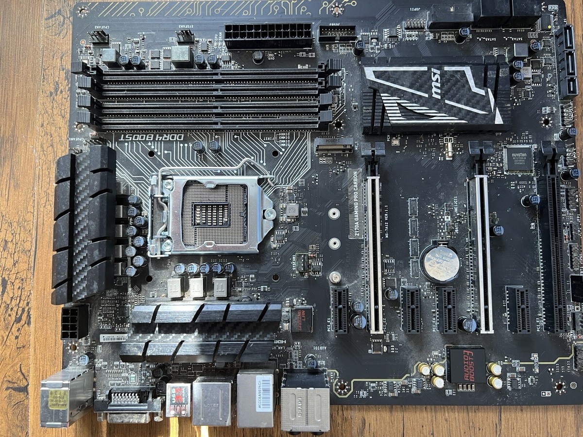 Z170 Motherboard Msi Z170a Gaming Pro Carbon Nvme MSI Z170A GAMING