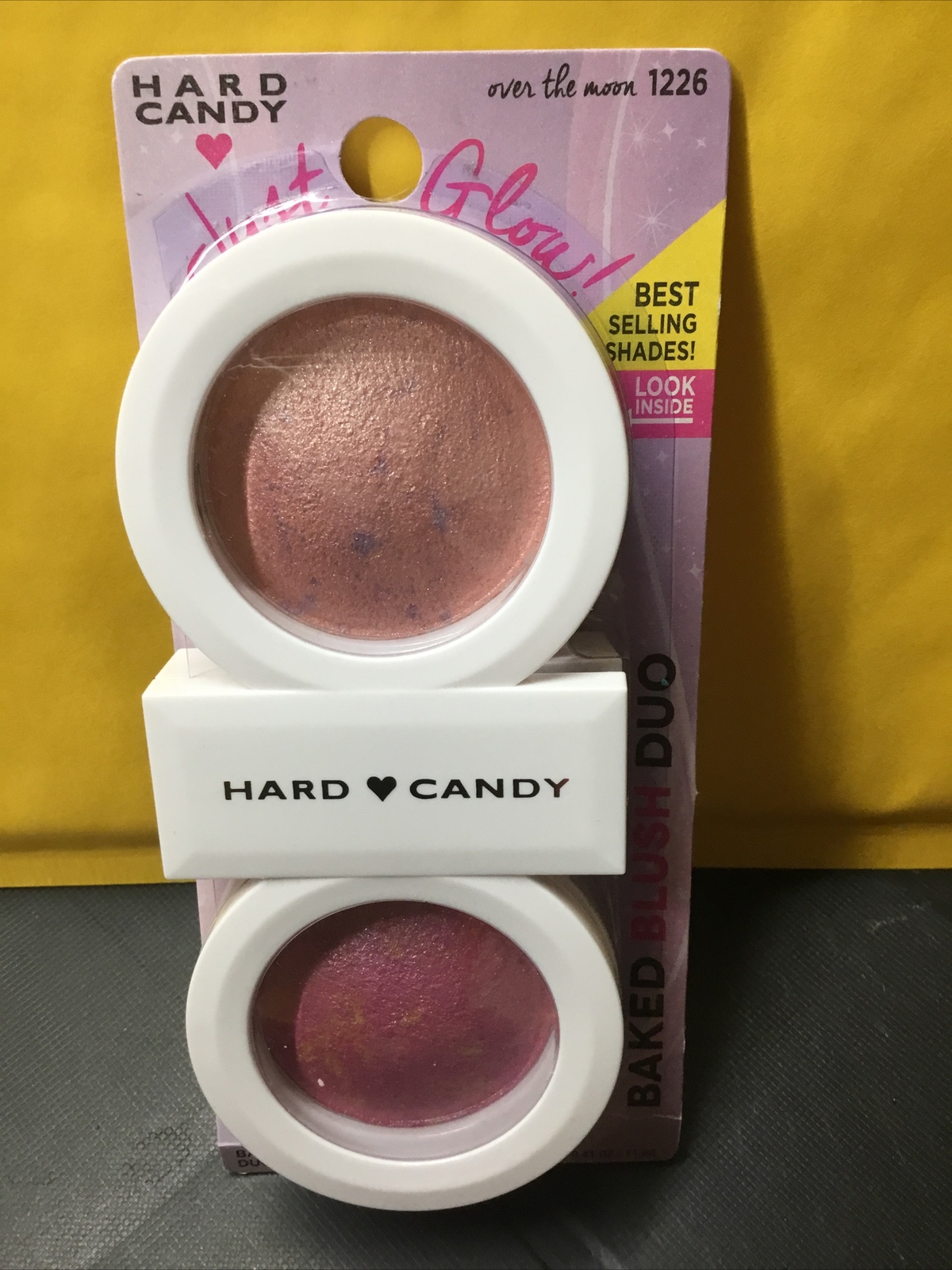 Hard Candy Just Glow Baked Blush Duo 1226 Over The Moon Carded for sale