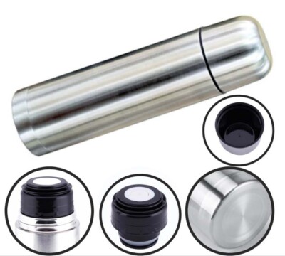 Thermoskanne Edelstahl Warm Isoliert Vakuum Flasche Wasser Tee/Kaffee