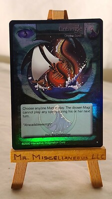Magi Nation Duel - Entangle - Orothe Spell - Base Unlimited - Foil * Ocean