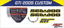 SEADOO GTI 2005 Graphics / Decal / Sticker Kit CUSTOM PIECES