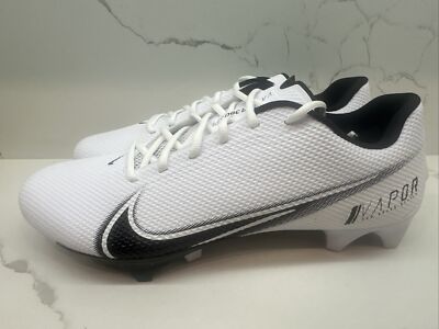 New Nike Vapor Edge Speed 360 White Football Cleats CV6350-100 Mens 7 Size 14 - Mens Nike Vapor Edge Speed 360 Wide White Football  main image 4