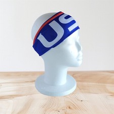 American USA Flag Stretch Headband Sport Yoga Running Hair Sweat Band Unisex