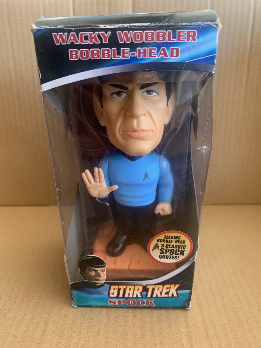 Star Trek Spock Talking Bobblehead New In Box | eBay