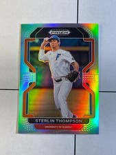 Sterlin Thompson 2022 Panini Prizm Draft Picks Silver Prizm #PDP31 Rockies 