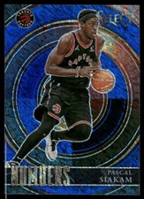 2020-21 Panini Select #32 Pascal Siakam Select Numbers Blue