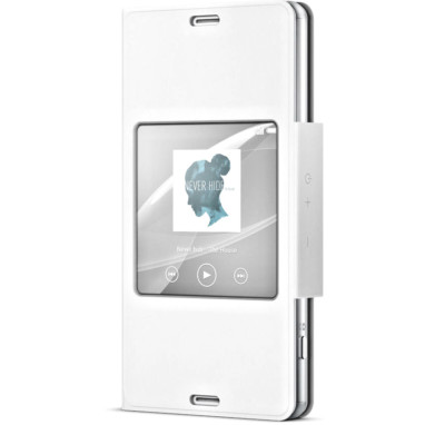 GENUINE SONY XPERIA Z3 COMPACT SCR26 STYLE COVER WINDOW VIEW CASE