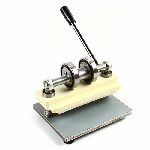 Manual PVC Embossing Cutter Leather Punch Press Cutter Die Cutting Machine UK - Picture 4 of 9