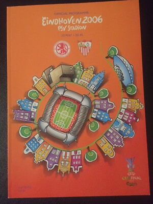 Programm Finale UEFA-Cup 2006 : Middlessbrough FC - FC Sevilla . 10.05.06