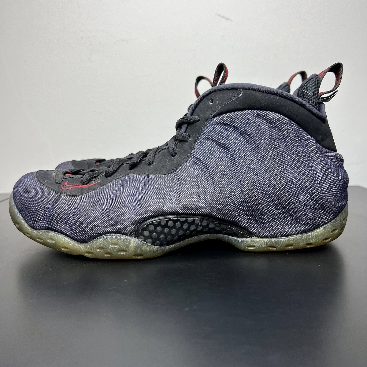 Nike foamposite denim 2018 hotsell