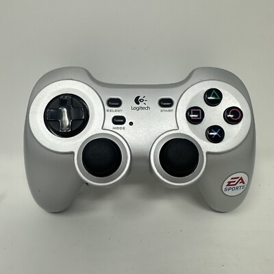 Logitech Silver Precision Controller PS2 (Missing Dongle and Cover) EA Sports