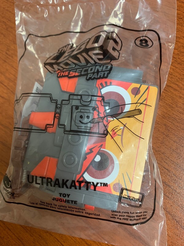 #8 ULTRAKATTY Lego Movie 2 McDonald's HAPPY MEAL TOY NEW 2019 the second part!!!