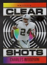 2021 Charles Woodson Illusions Football Clear Shots Oakland Raiders