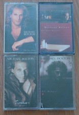 MICHAEL BOLTON LOT OF 4 Cassette Tape Albums Timeless, The Hunger, All That Matt