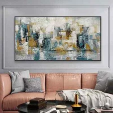 LMOP0966L Modern 100% Handmade Painted Abstract Art Oil Painting On Canvas
