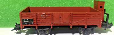 Hochbordwagen DB 631025 Güterwagen Fleischmann HO Zustand (2-3) S11-12