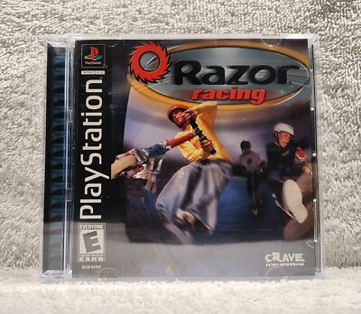 Razor Racing - (PS1, 2001) *CIB* Great Condition* Black Label* FREE SHIPPING!!!