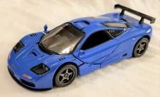 Kinsmart - 1:34 Scale Model 1995 McLaren F1 GTR Blue (BBKT5411DBL)