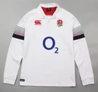 England Mens Classic Cotton Home Rugby Long Sleeve Jersey