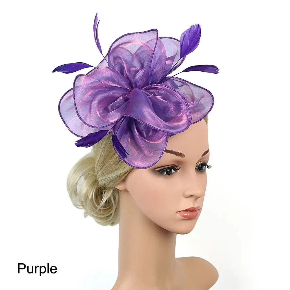 Royal Purple Fascinators & Headpieces for Women for sale | eBay display picture 1