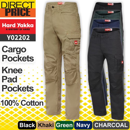 Hard Yakka Work Pants Cargo Heavy duty 