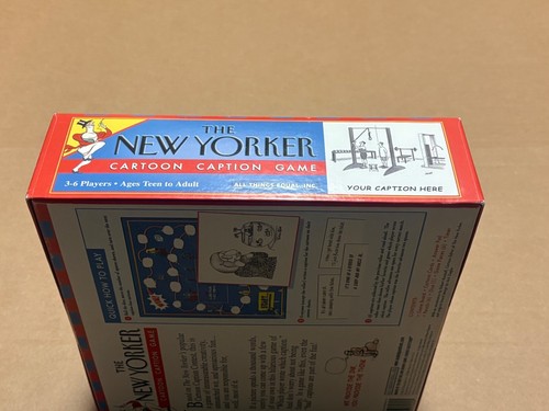 2006 The New Yorker Cartoon Caption Board Game Sealed New - Picture 4 of 8