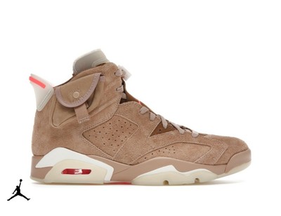 jordan 6 cactus jack khaki
