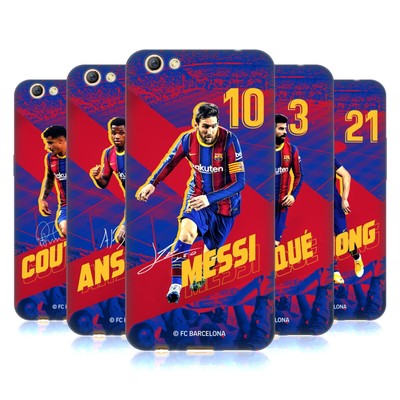 OFFICIAL FC BARCELONA 2020/21 FIRST TEAM GROUP 1 SOFT GEL CASE FOR OPPO PHONES