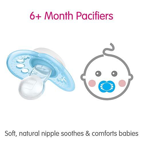 Night Pacifiers , Pacifiers 6+ Months, Best Pacifier for Breastfed Boy