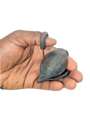 Handcrafted Frikyiwa Bells for Home Decor and Meditation Ghana Agogo Grello Bell