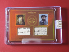2025 Eternal Revelation Dual History Relics Leonardo da Vinci/Claude Monet 96/99