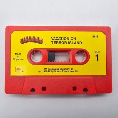 Centurions Vacation on Terror Island Cassette 1986 Golden Record Your Own Story