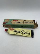 Vintage Box of Duco Cement Multi-purpose Houshold Glue