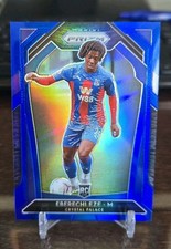 Eberechi Eze 2020-21 Prizm Blue Refractor Rookie Card /199 Crystal Palace. rookie card picture