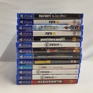 PS4 Games Mixed Lot FIFA Call of Duty Red Dead Redemption Bundle