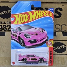 2025 HOT WHEELS MAINLINE CASE L PORSCHE 911 GT3 RS SERIES THEN AND NOW