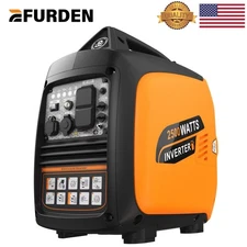 Quiet Generator 2500W Portable Inverter Generator Gas Powered for Camping Travel