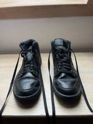 Nike Air Jordan 1 Mid ''Triple Black'' | EU 43 / US 9.5 | Neu | 554724-093