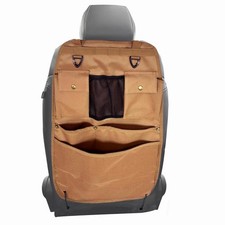 Car Seat Back Organizer with Pockets and Hooks for Easy Storage