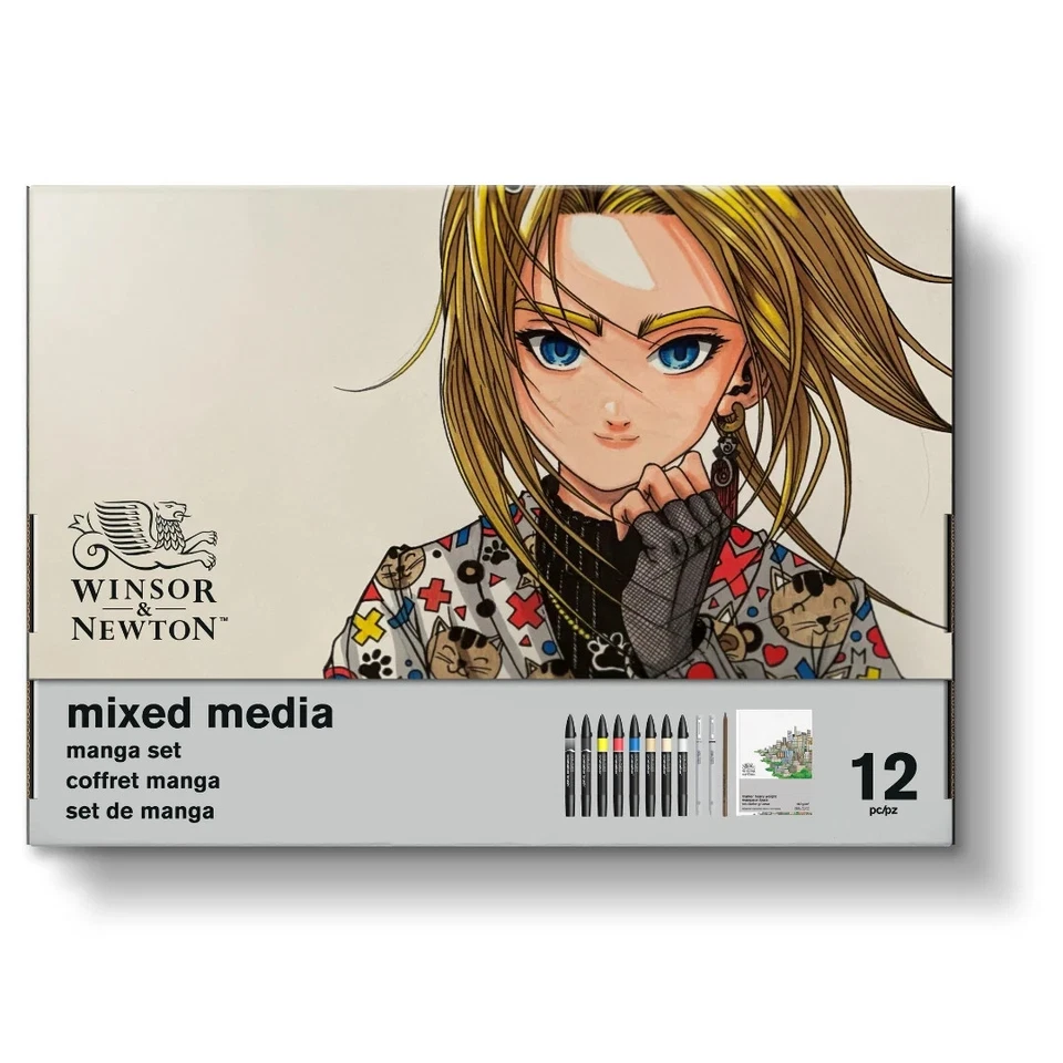 Winsor & Newton - Graphic Art Manga Set - Image 2 of 4
