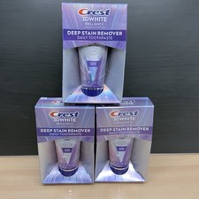 3 Crest 3D White Brilliance Deep Stain Remover Toothpaste Ultra White 2.1oz